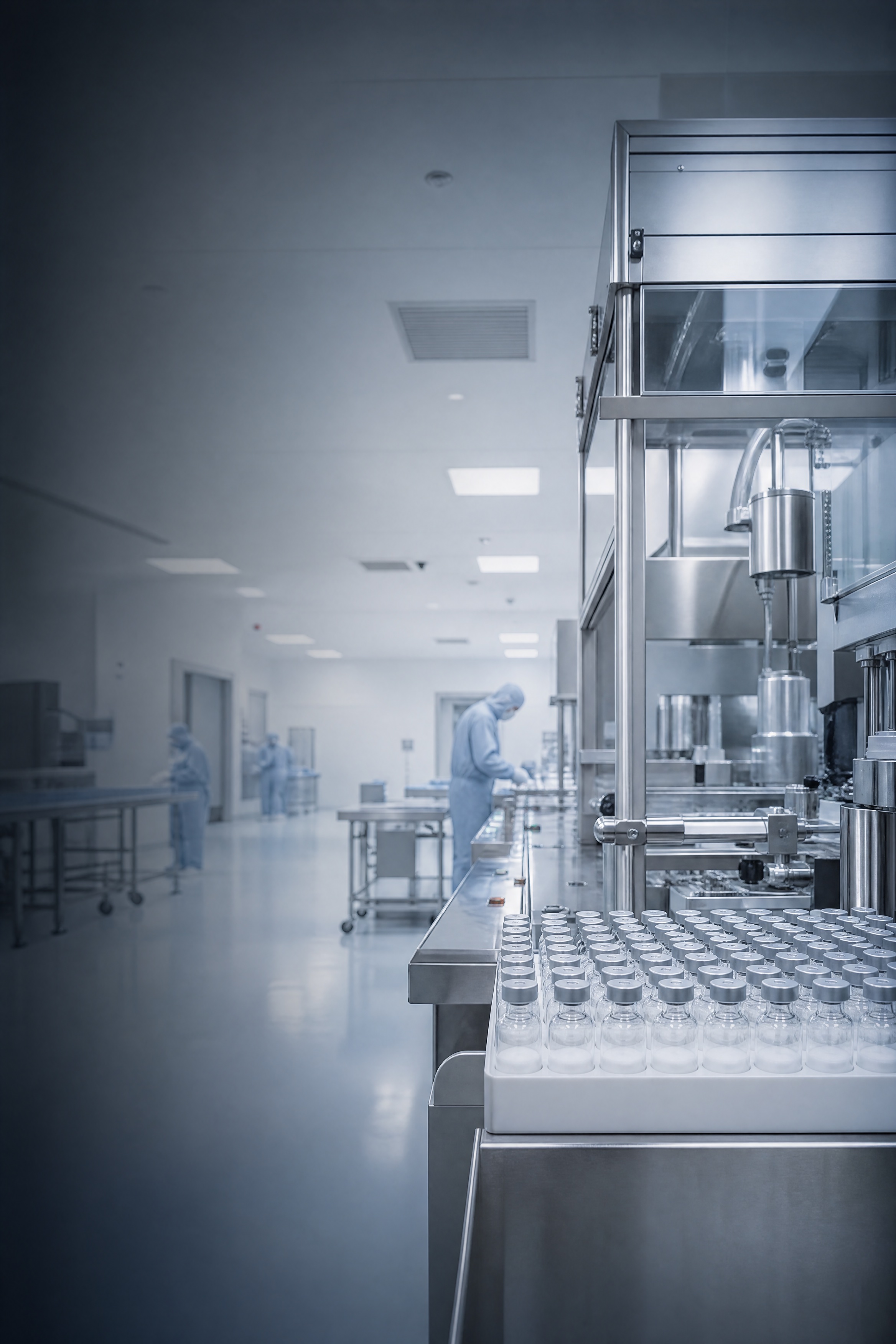 Controlled research material production environment