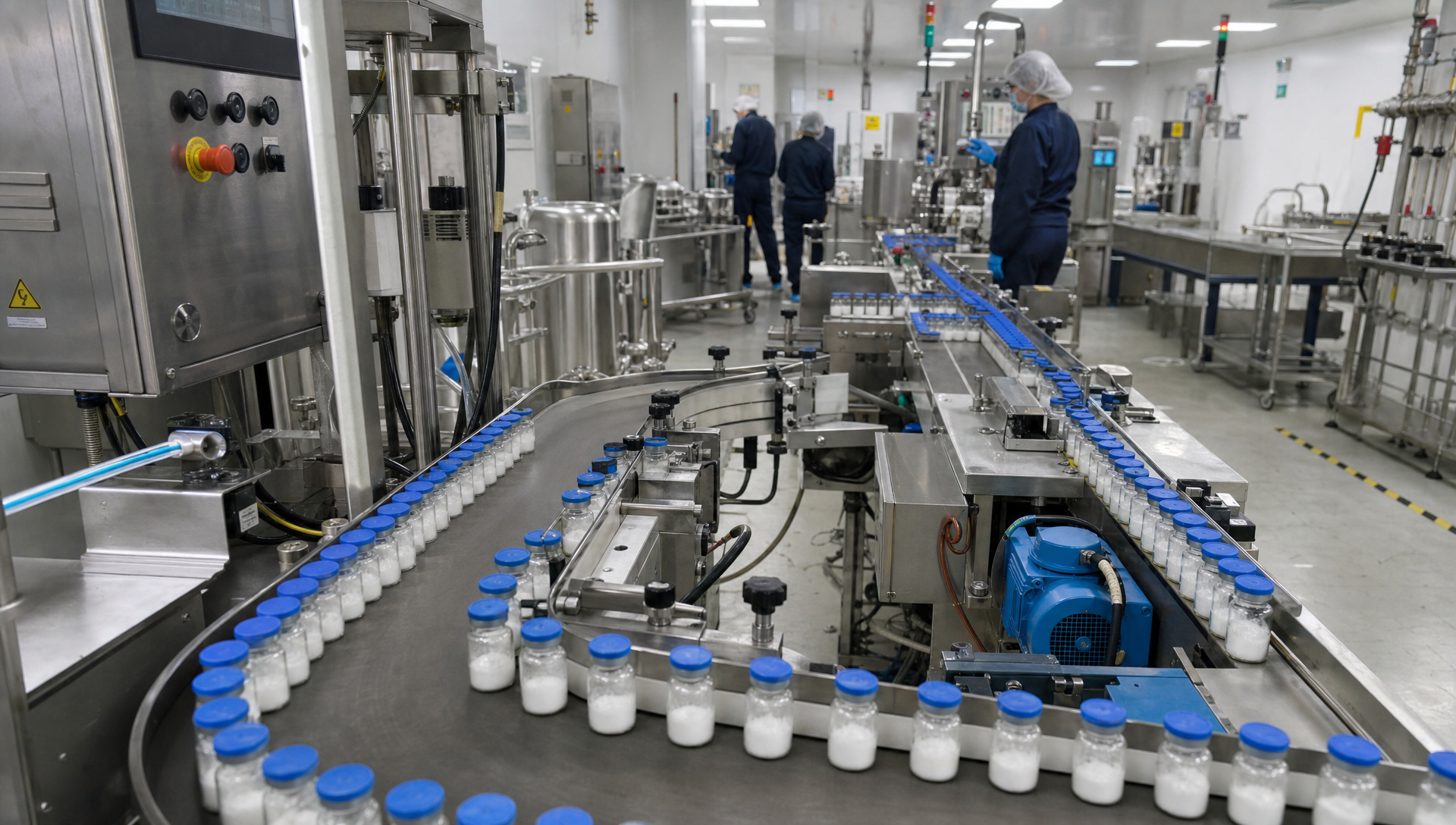 Illustrative research material production line